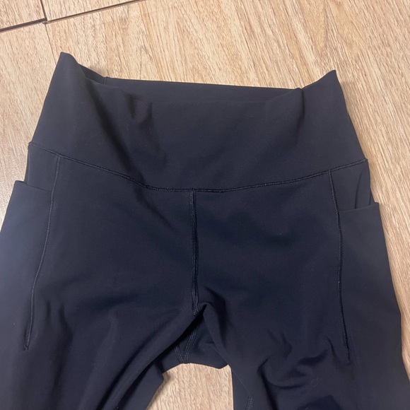 Spyder Active Black Pocket Crop Leggings 24” - Picture 3 of 6